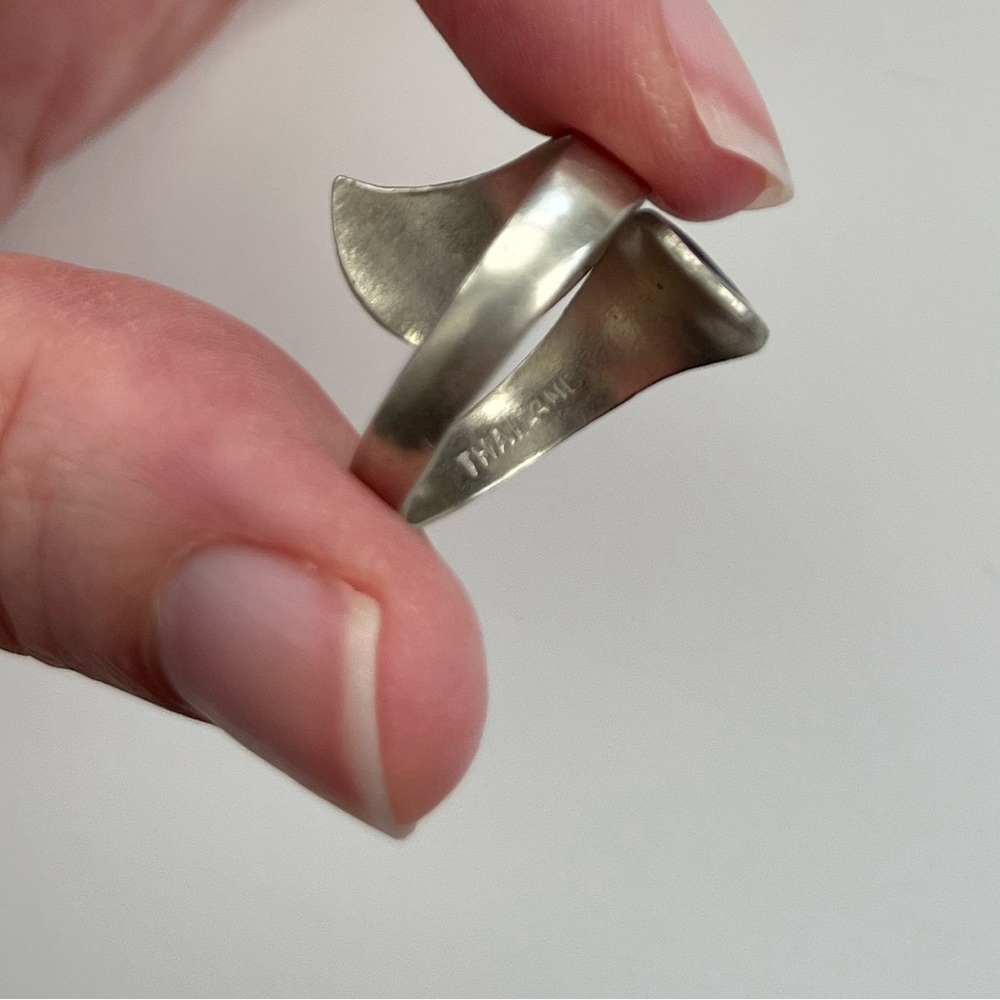 Vintage silver Thailand ring - Picture 5 of 5